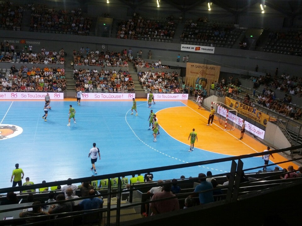 ben just checked in @ Palais des sports (France)