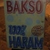 Foto Bakso babi 100% haram, Singaraja