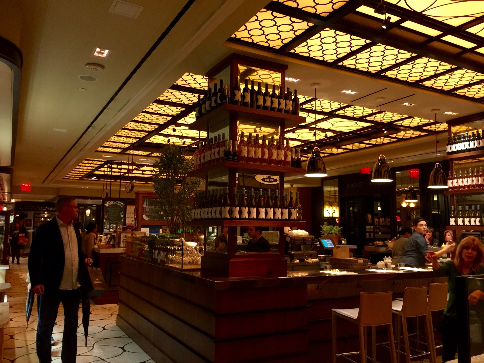 The Plaza Food Hall at 1 W 59th St (at 5th Ave) New York, NY - The