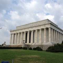 Photo taken at Lincoln Memorial Reflecting Pool by Myers B. on 7/27/2013