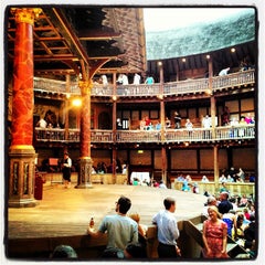 Photo taken at Shakespeare&amp;#39;s Globe Theatre by Alejandro C. on 7/17/2013