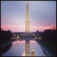 Photo taken at Lincoln Memorial Reflecting Pool by ShannonRenee M. on 3/31/2013