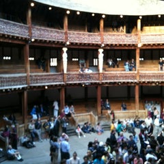 Photo taken at Shakespeare&amp;#39;s Globe Theatre by Andrea M. on 8/15/2012