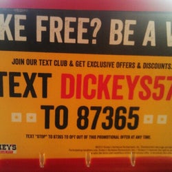 Dickey’s Barbecue Pit corkage fee 