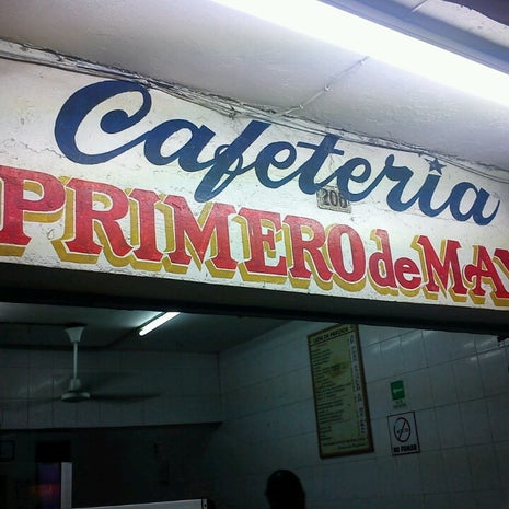 Cafetería 1° de Mayo