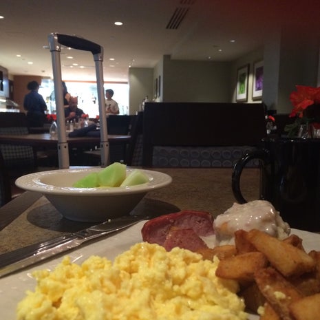 Breakfast at Hilton Garden