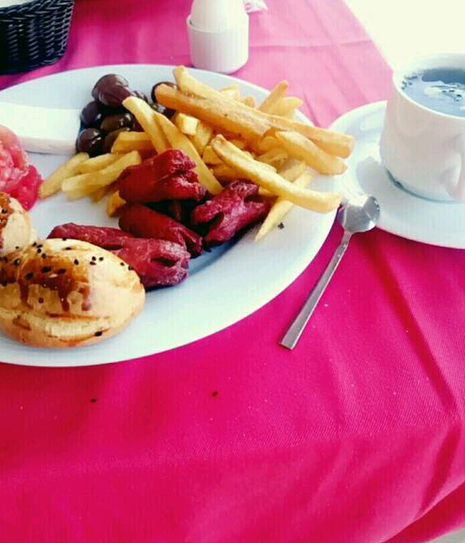 Antakya Öğretmenevi kahvaltı salonu