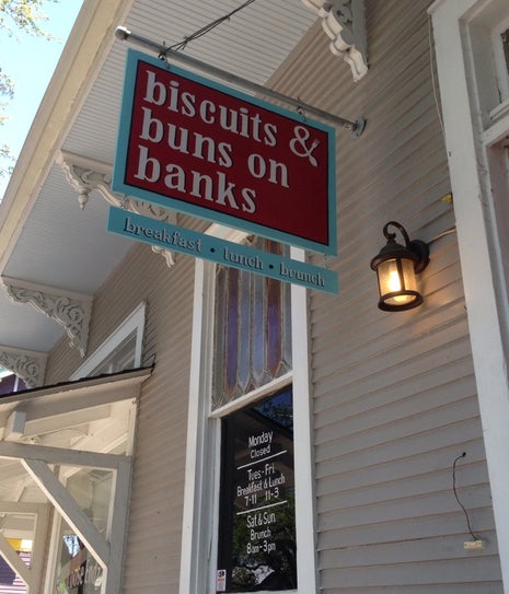 biscuits & buns on banks