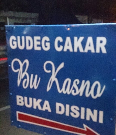 Gudeg Cakar Bu Kasno