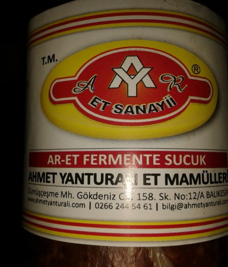 Ahmet Yanturali Et Mamulleri Satis 2