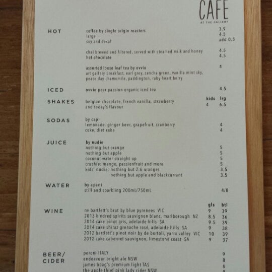Art Gallery of NSW Cafe & ArtBar - Sydney에서 카페일에서의 사진