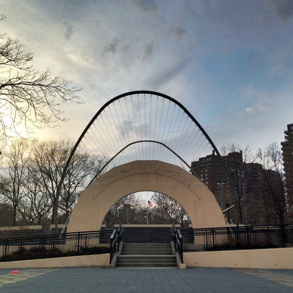 East River Park Bandshell Music Venue in New York