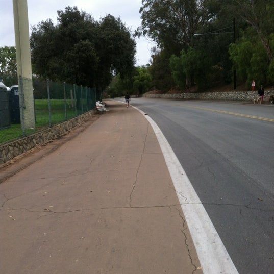 Rose Bowl Loop Track in Pasadena