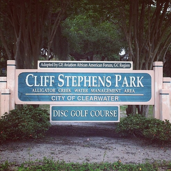 Cliff Stephens Park Disc Golf Course Clearwater, FL