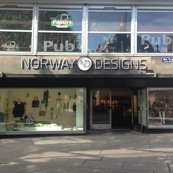Norway Designs Clothing Store in Oslo