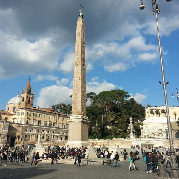 Piazza del Popolo in Rome, Italy - Apple Maps