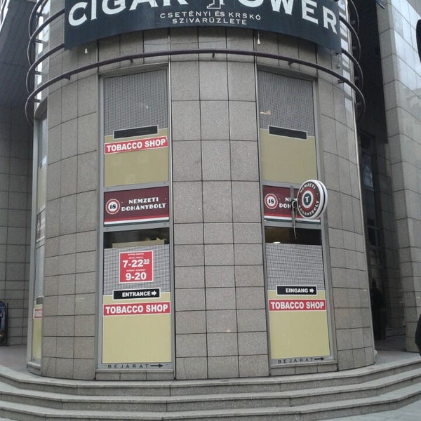 tobacco shop budapest near me Cigar Tower in Budapest, Hungary