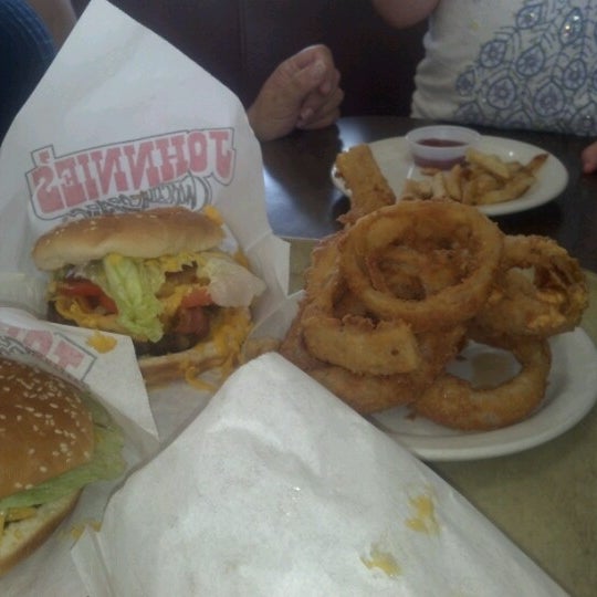 Johnnie's Charcoal Broiler Burger Joint in Central Oklahoma City
