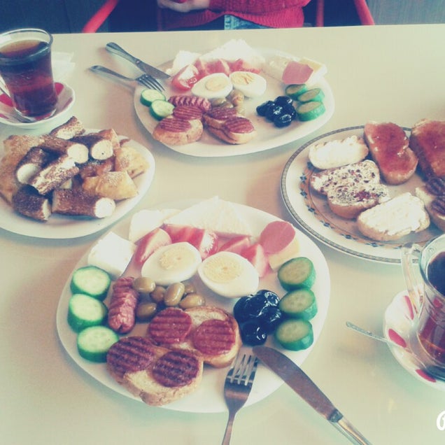 kahvaltı fotoğrafı