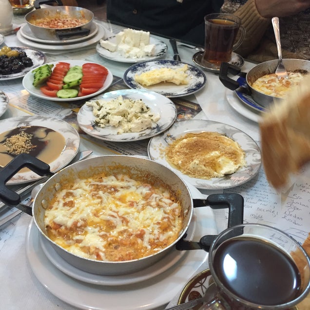 kahvaltı fotoğrafı