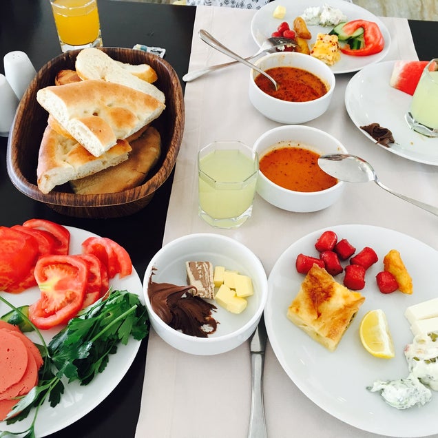 kahvaltı fotoğrafı