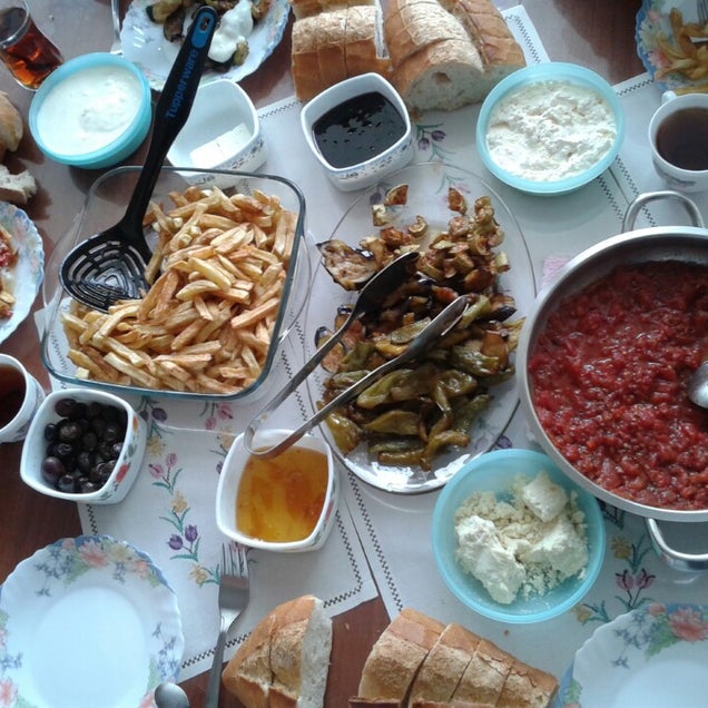 kahvaltı fotoğrafı