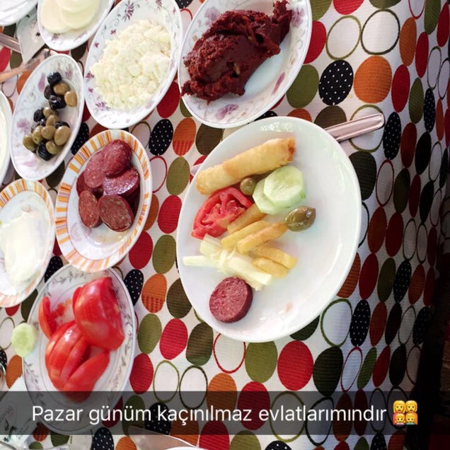 kahvaltı fotoğrafı