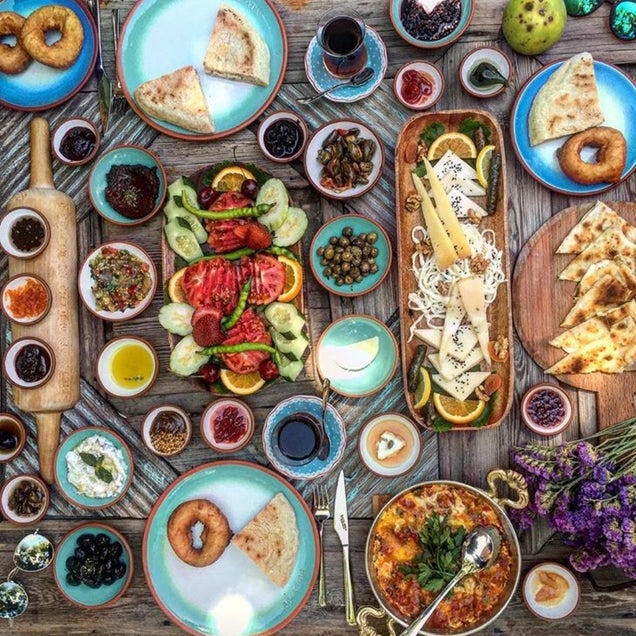 kahvaltı fotoğrafı