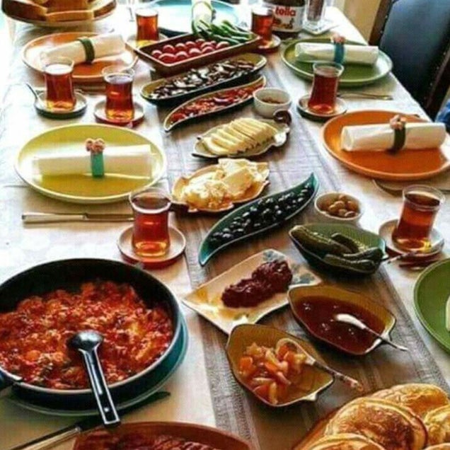 kahvaltı fotoğrafı