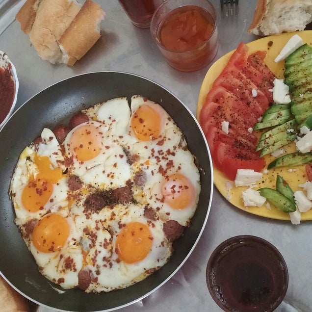 kahvaltı fotoğrafı