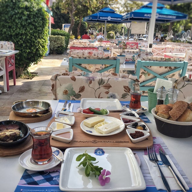 kahvaltı fotoğrafı