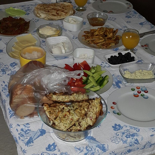 kahvaltı fotoğrafı