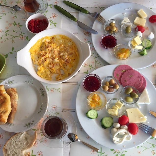 kahvaltı fotoğrafı