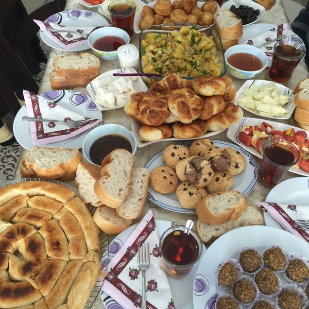kahvaltı fotoğrafı