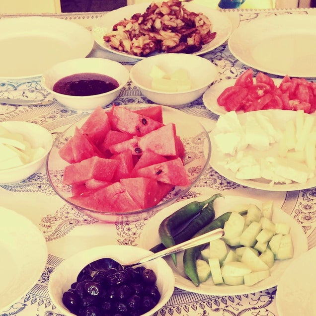 kahvaltı fotoğrafı