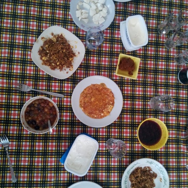 kahvaltı fotoğrafı