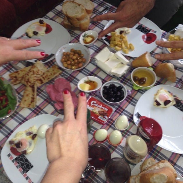 kahvaltı fotoğrafı