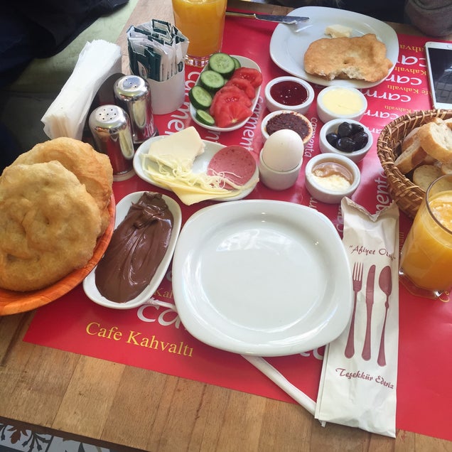 kahvaltı fotoğrafı