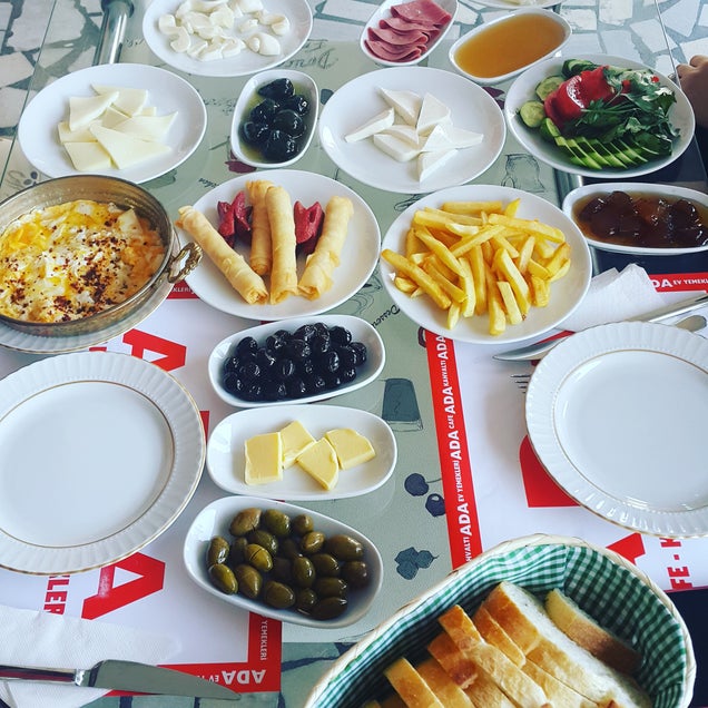 kahvaltı fotoğrafı