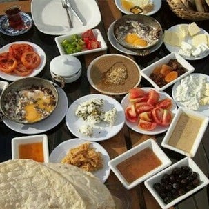 kahvaltı fotoğrafı