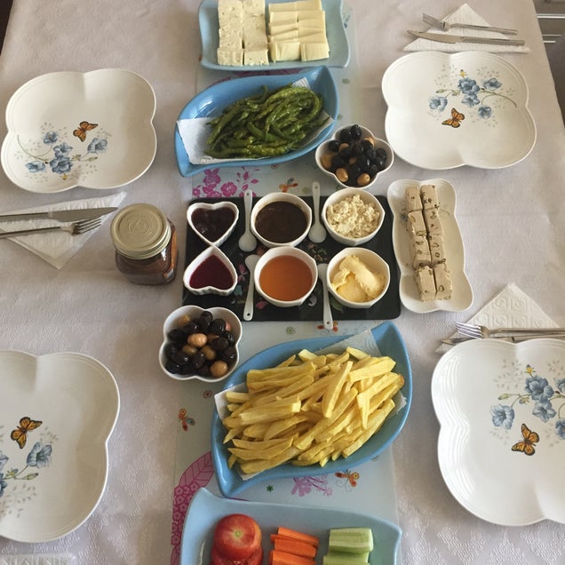 kahvaltı fotoğrafı