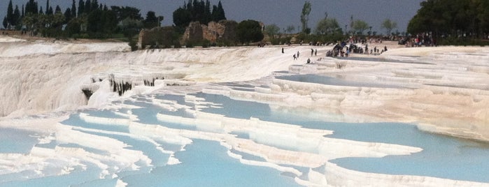 Pamukkale Travertenleri is one of Türkiye'de Gezilmesi- Görülmesi Gereken Yerler.
