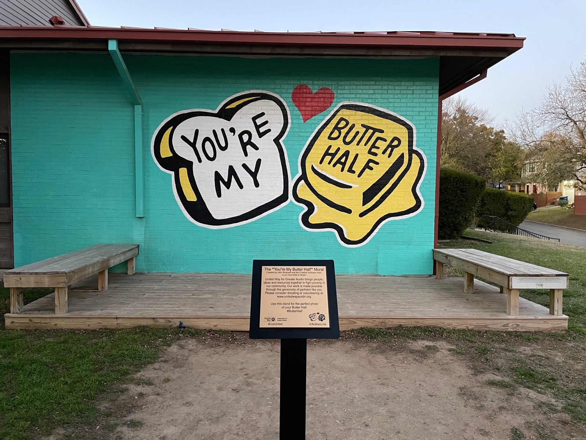 You’re My Butter Half Mural