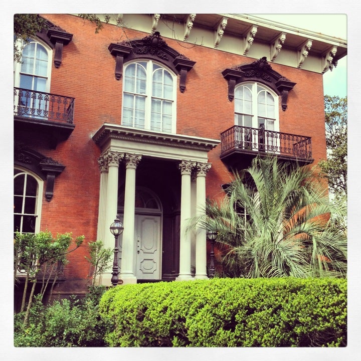 Tom's house. Savannah Green-Meldrim House.