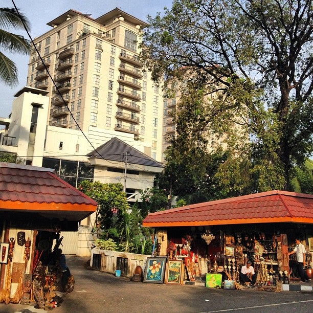 Flea Market at Jalan Surabaya in Jakarta Shopping in 