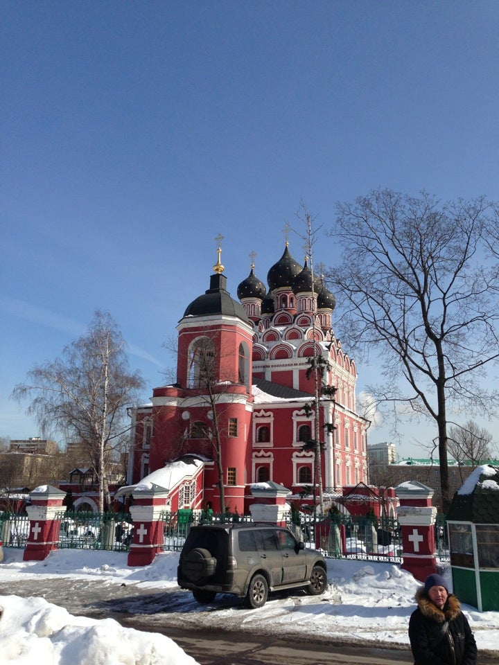 Тихвинский храм в Алексеевском 1888