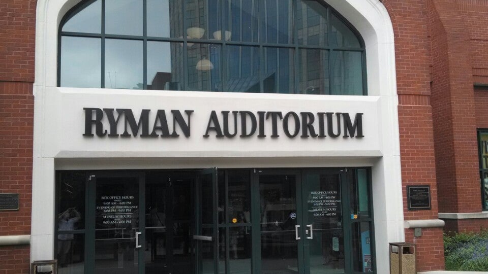 Photo of Ryman Auditorium